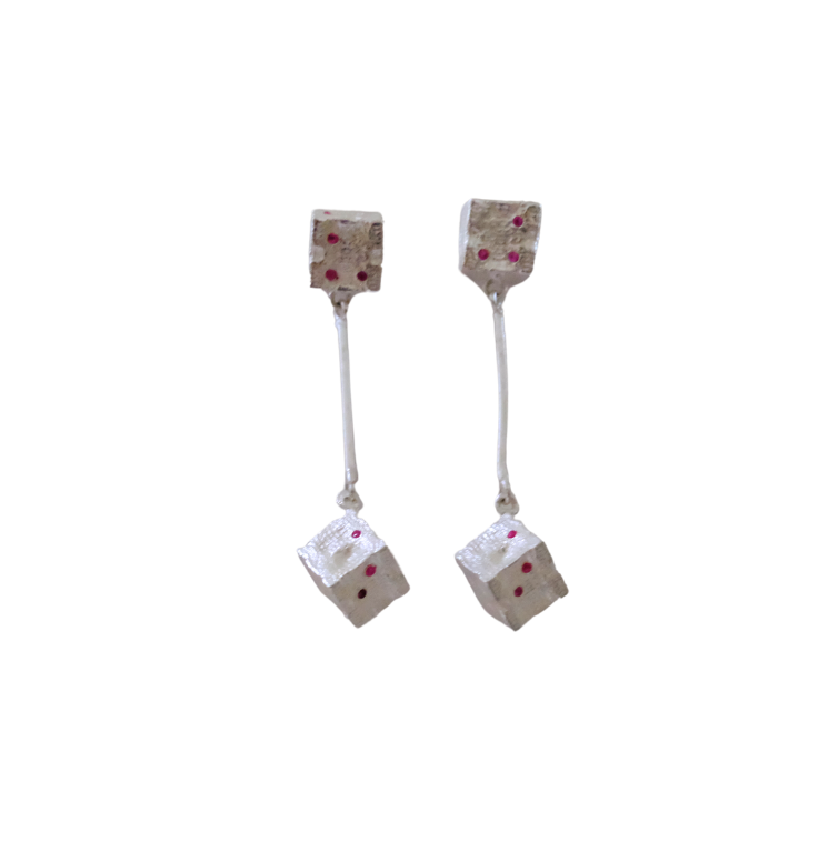 Cosmic Cubes Earrings