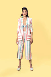 Side Slit Culottes Pant