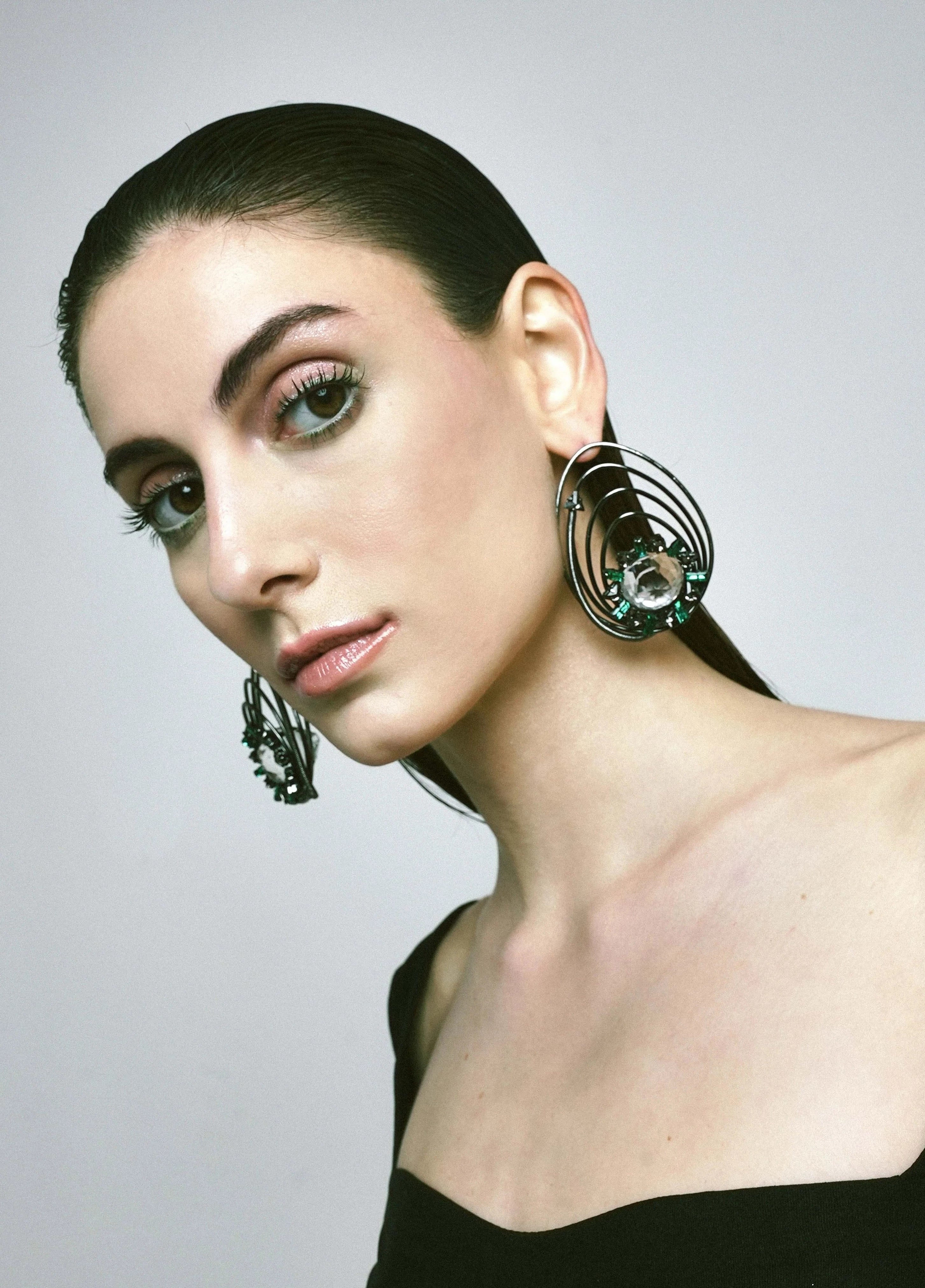 Swallowtail Helix Earrings