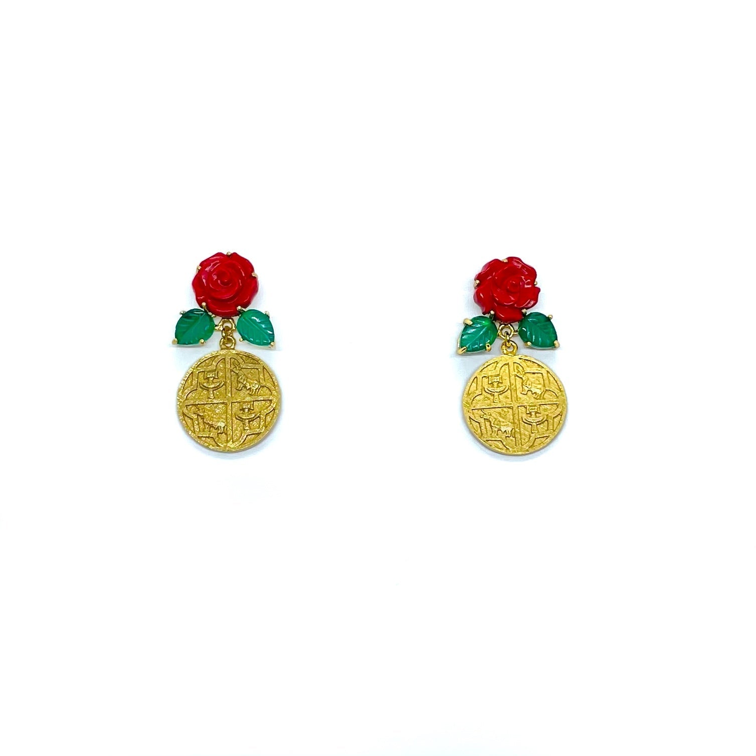 Daro Rose Earrings