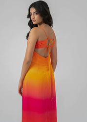 Sunset Flare Dress