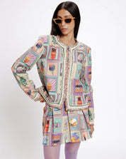 Kaali Peeli Tweed Jacket