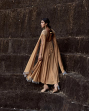 Zeta Cape Dress