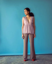 Polly Pleated Top