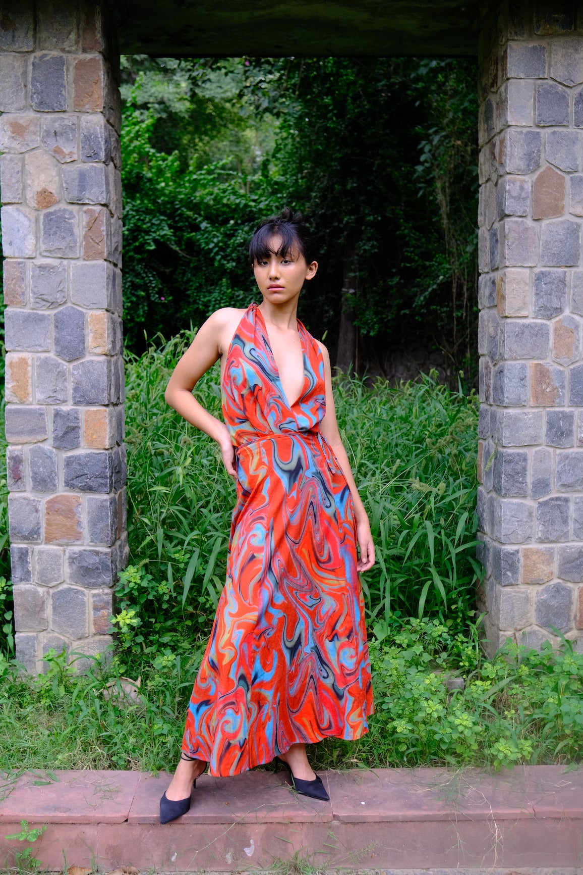 Cayenne Backless Dress