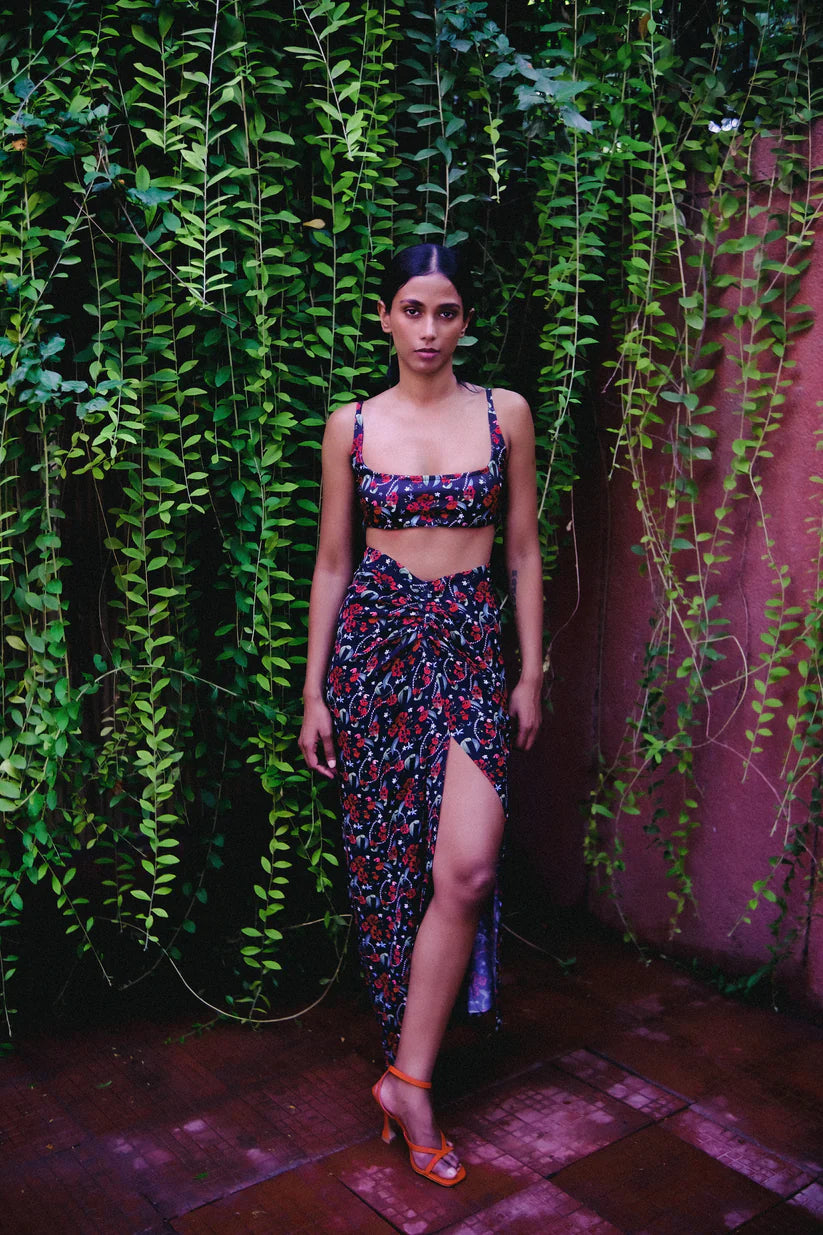 Royal Poinciana Sarong Skirt