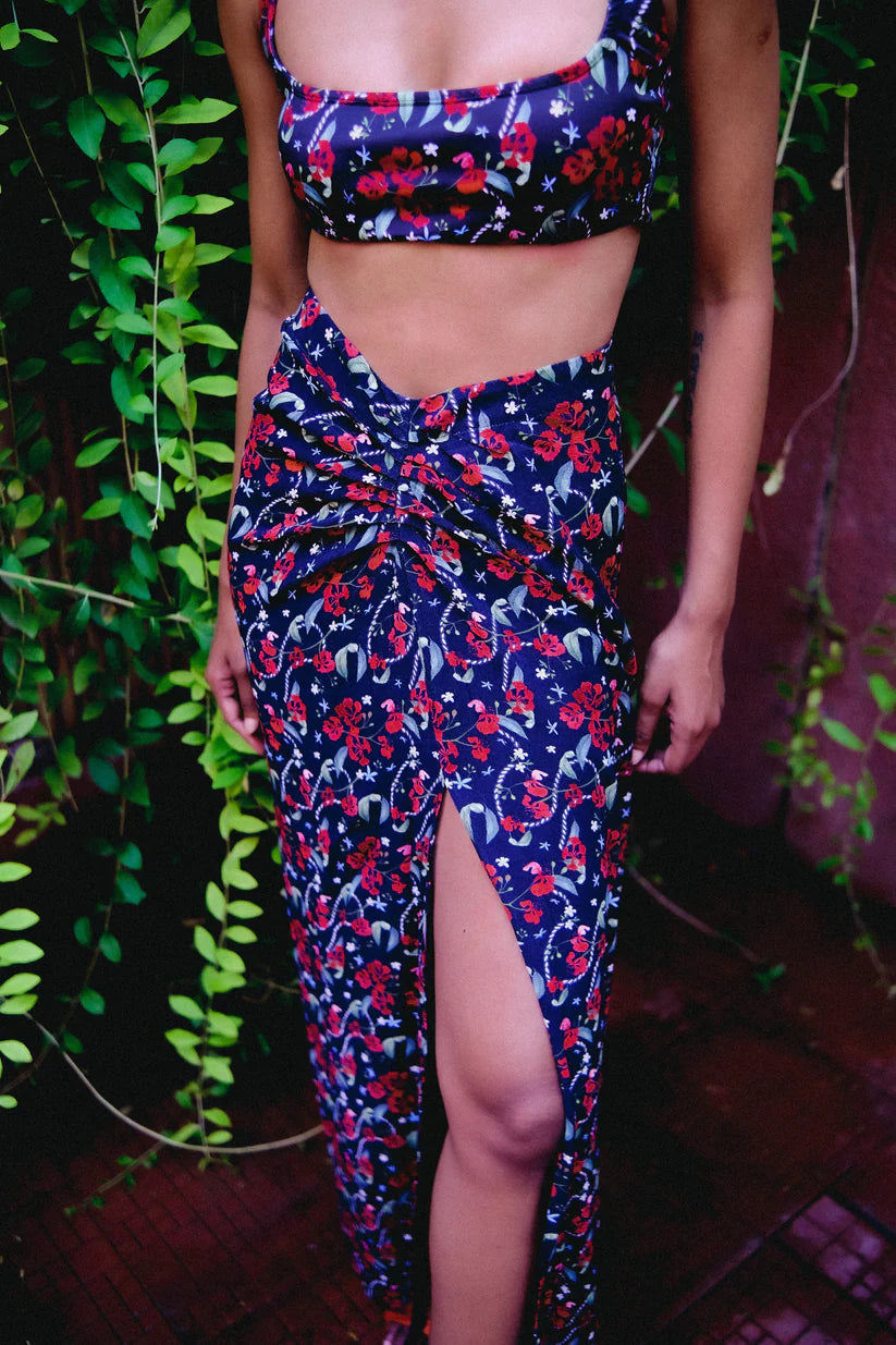 Royal Poinciana Sarong Skirt