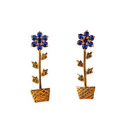 Flower Pot Earrings