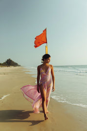 Jasmine Wave Wrap Dress