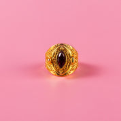 Garnet Poison Ring