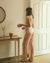 Jasmine Wave High Waist Pants